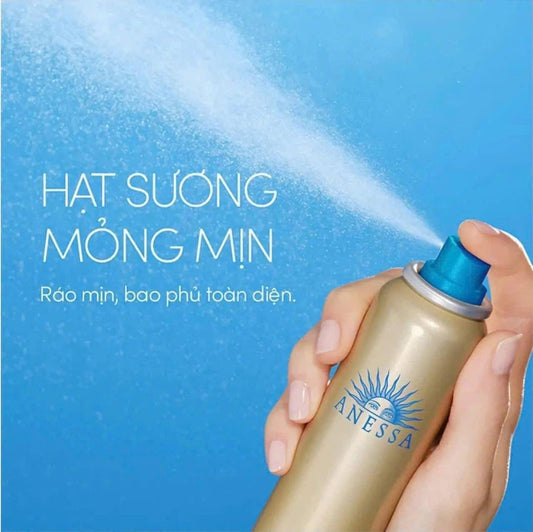 Xịt chống nắng ANESSA Perfect UV Sunscreen SPF50+/PA++++ Nhật Bản 60gr