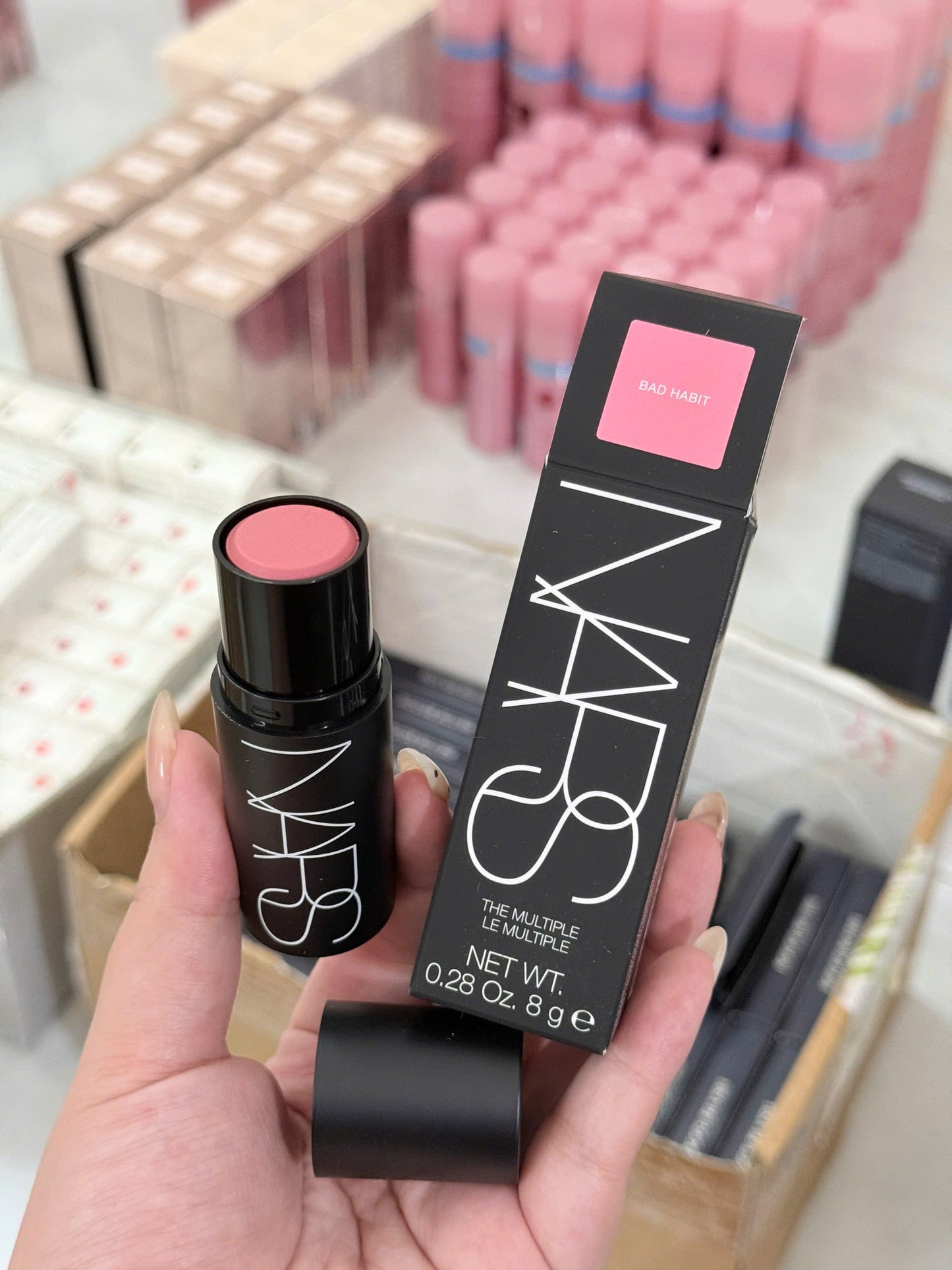 Má hồng thỏi đa năng NARS The Multiple 8g