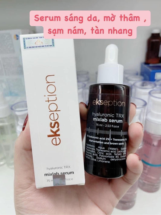 Tinh chất cấp nước và dưỡng sáng da EKSEPTION Hyaluronic TRX Mixlab Serum 75ml