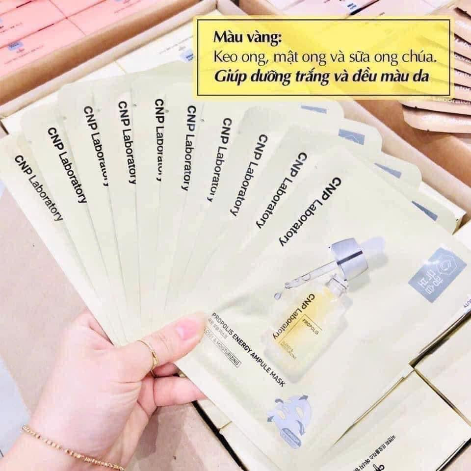 Mặt nạ dưỡng da chống lão hoá CNP Propolis Ampule Mask (hộp 10 miếng)