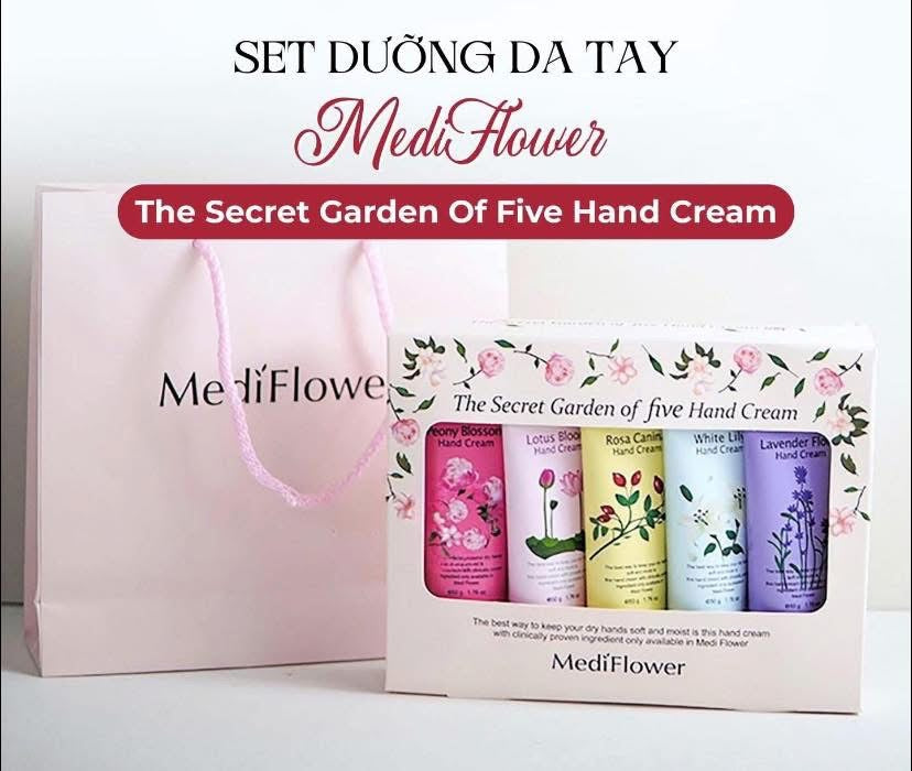 Set kem tay MEDIFLOWER Hàn Quốc