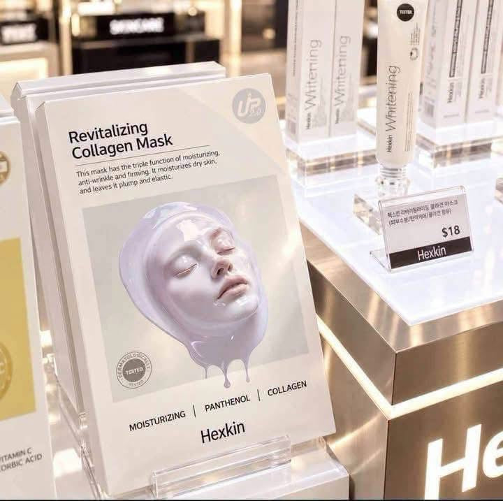 Mặt nạ thạch HEXKIN Collagen (hộp 5 miếng)