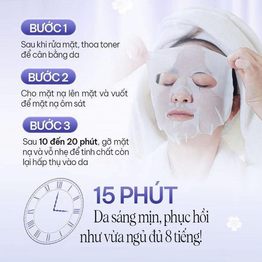 Mặt nạ MAXCLINIC Time Return Melatonin Cream Mask Sheet