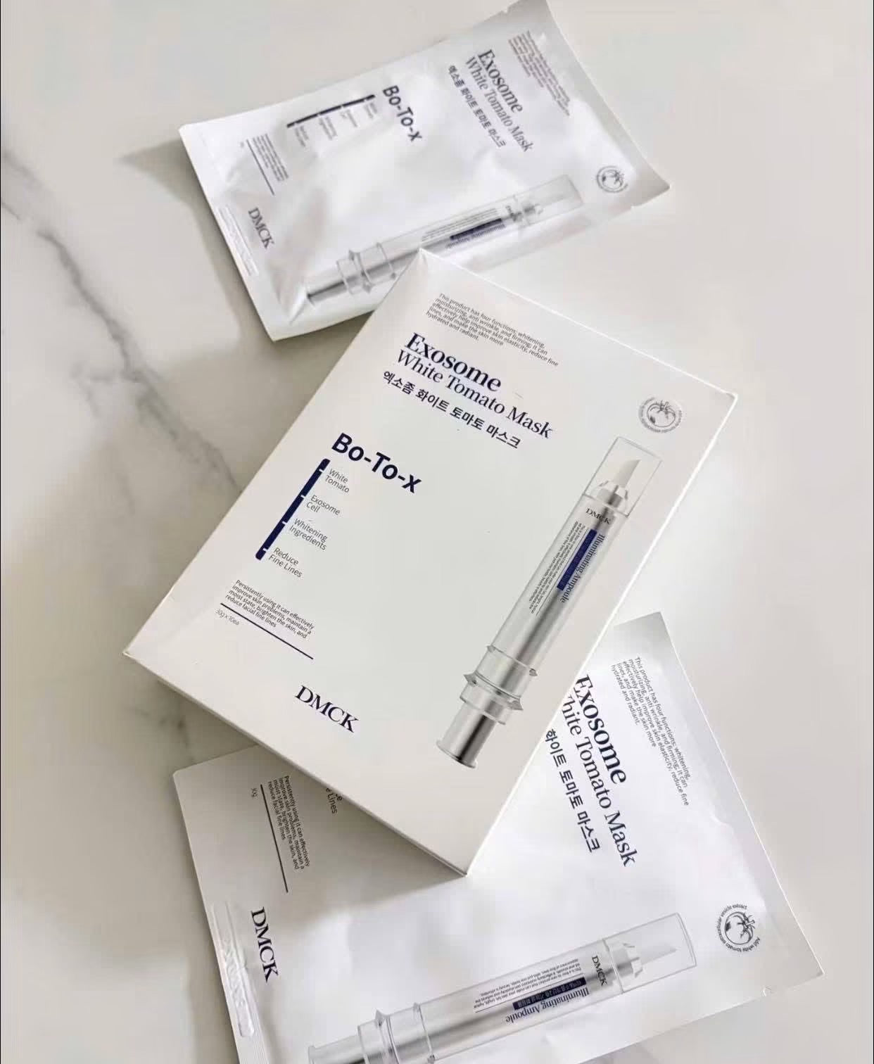 Mặt nạ DMCK Exosome White Tomato Mask Bo-To-X (hộp 10 miếng)