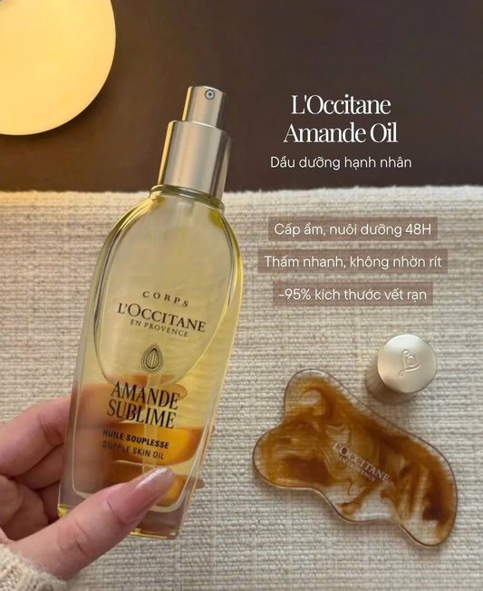Dầu dưỡng thể hạnh nhân L’OCCITANE Almond Supple Skin Oil
