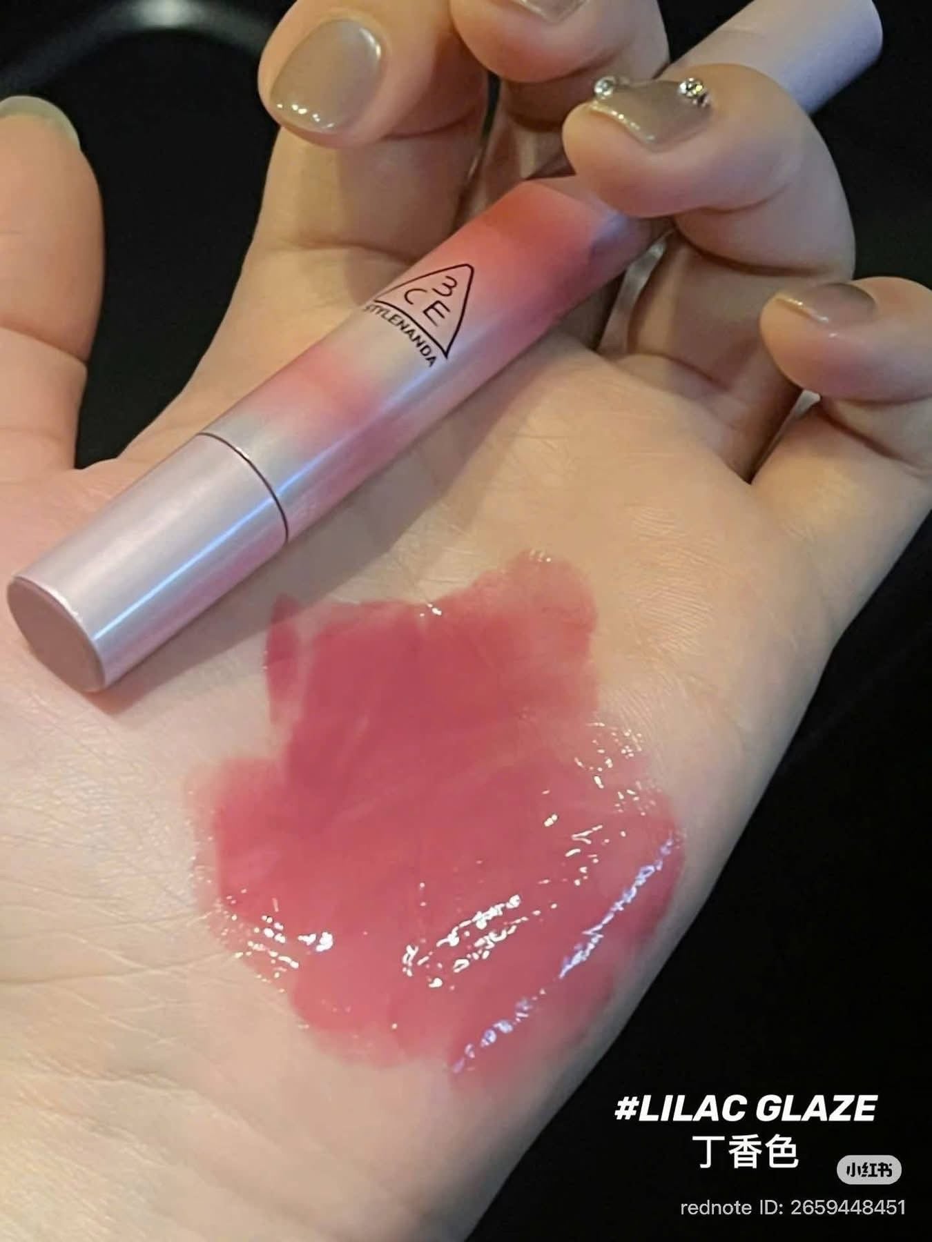 Son bóng có màu 3CE Glazed Lip Gloss