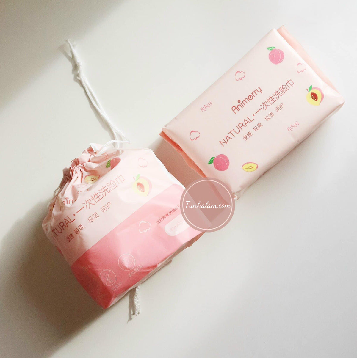 Khăn lau mặt cotton Animerry (Hàng nội địa Trung)