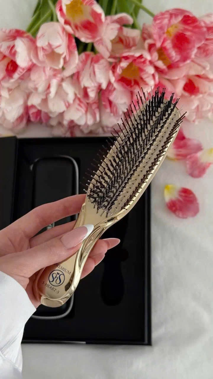 Lược chăm sóc tóc và da đầu BRASHU