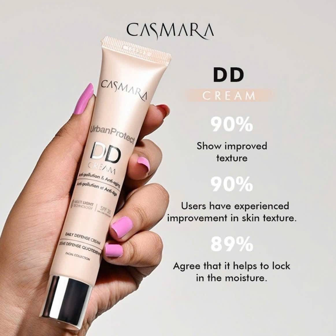 Kem nâng tone chống nắng CASMARA DD Cream SPF 50 50ml