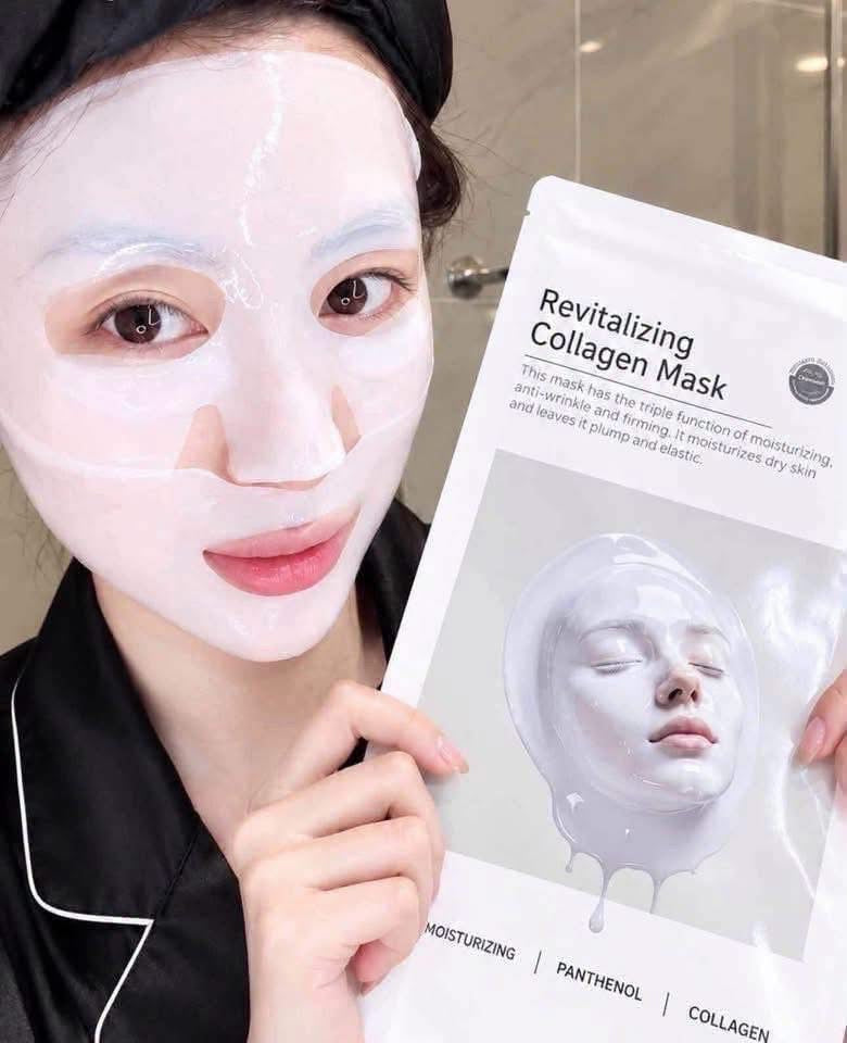 Mặt nạ thạch HEXKIN Collagen (hộp 5 miếng)