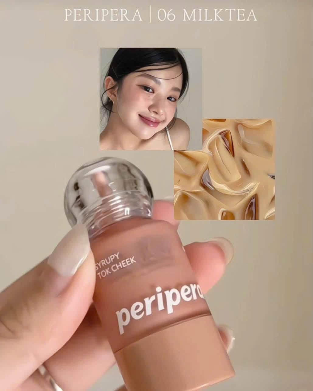 Má hồng kem PERIPERA