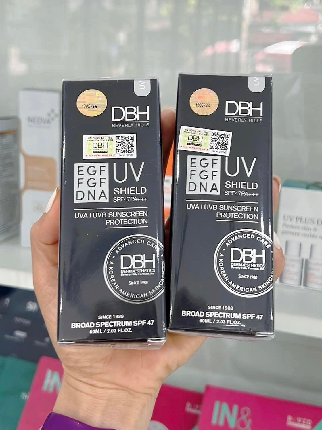 Kem chống nắng DBH Mỹ bản mới (60ml)