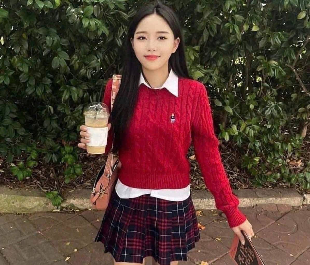 Áo dệt thừng WHOAU Hàn Quốc (Authentic)