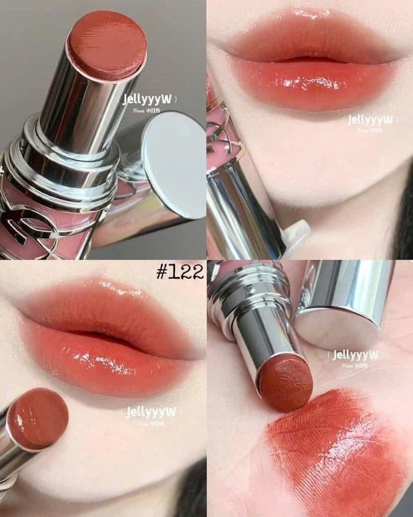 Son YSL Loveshine Lip Oil Stick màu #122 Caramel Swirl