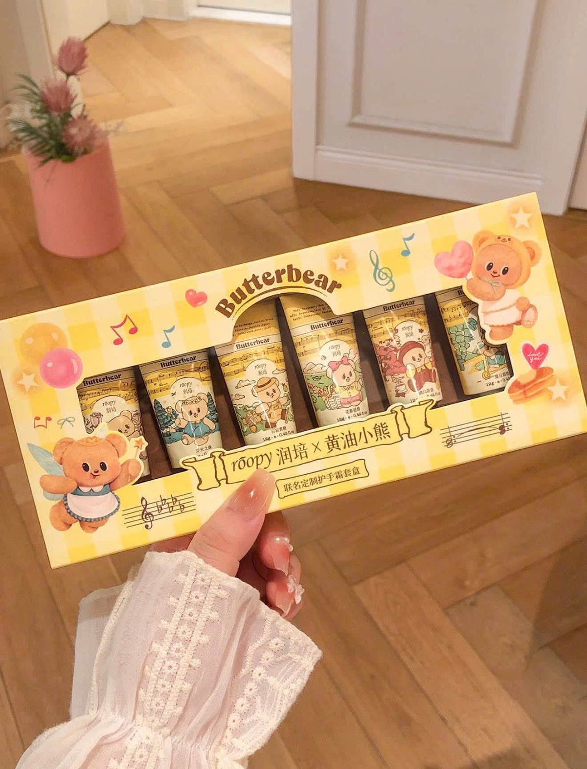 Set kem tay BUTTERBEAR Hàn Quốc
