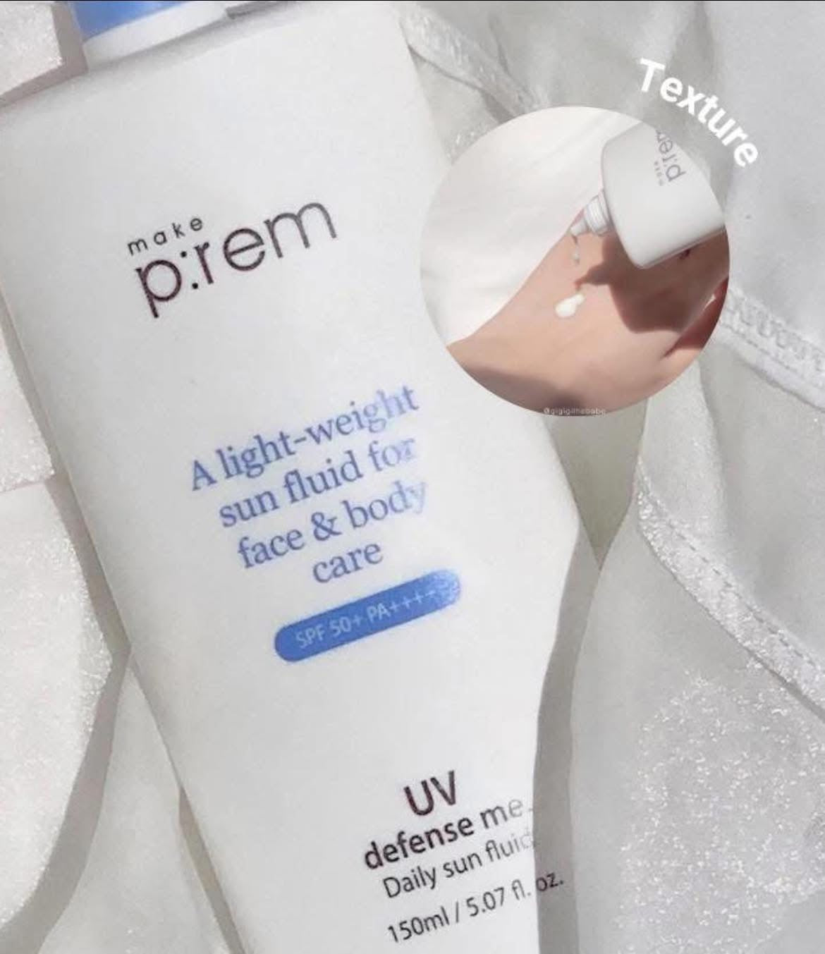 Kem chống nắng MAKE P:REM Daily Sun Fluid 150ml