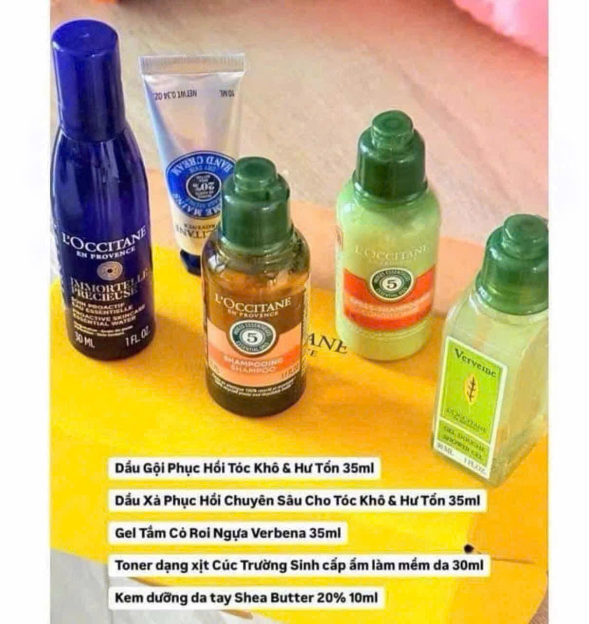 Set dưỡng mini 5 món L'OCCITANE