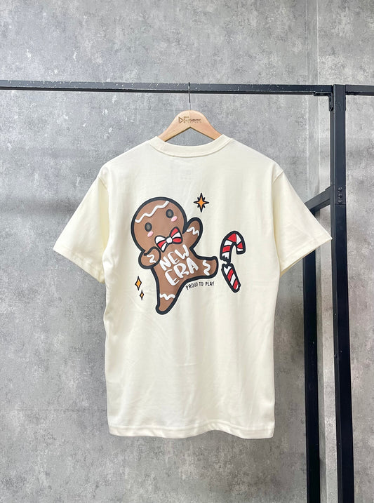 Áo thun NEW ERA sọc đen size M (nội địa Hàn)