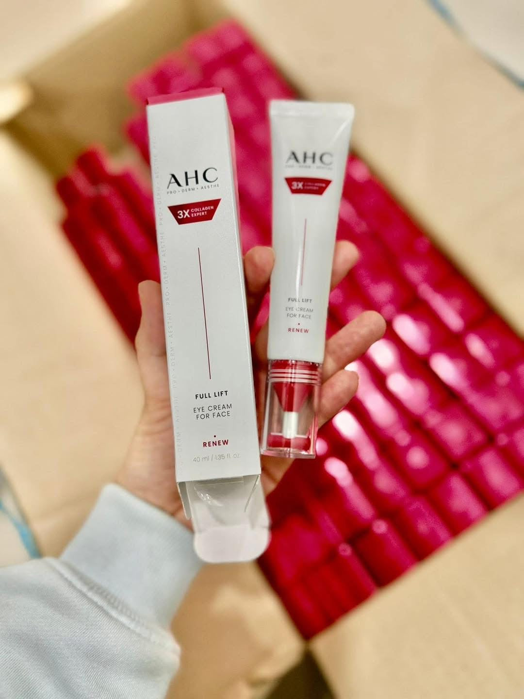 Kem mắt AHC 3X Collagen 40ml