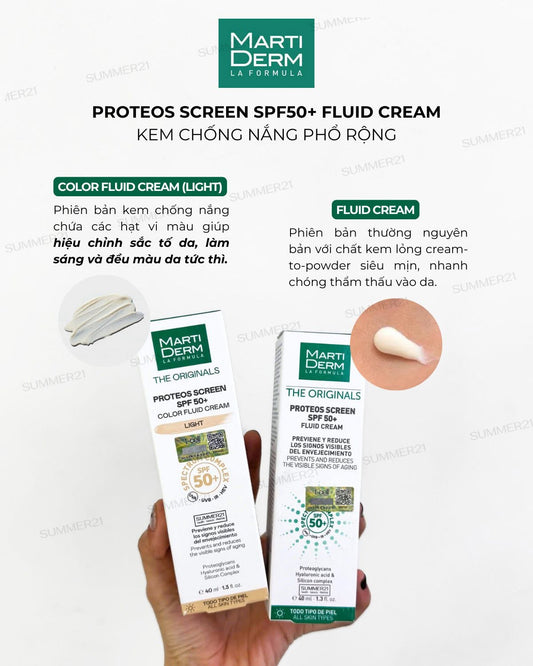 Kem chống nắng MARTIDERM Proteos Screen SPF50+ Fluid Cream