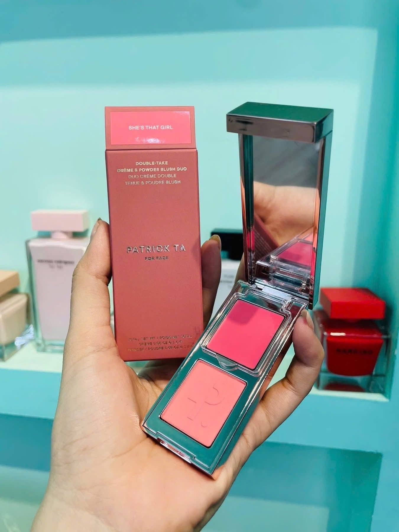 Phấn má hồng PATRICK TA mini