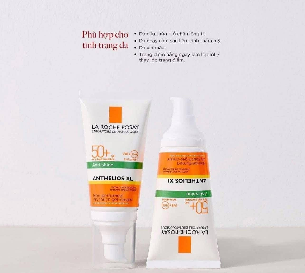 Kem chống nắng LA ROCHE-POSAY Anthelios Anti-Shine SPF50+ 50ml