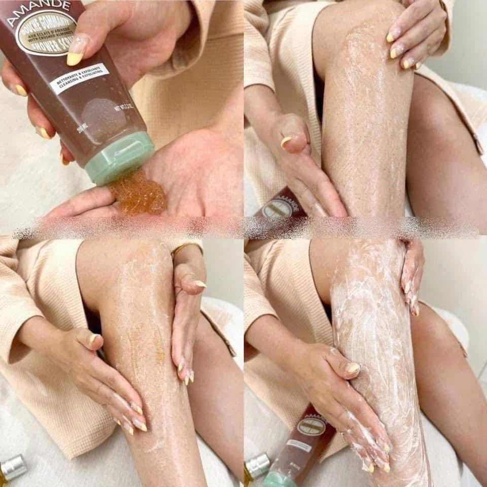 Tẩy da chết body hạnh nhân L'OCCITANE 200ml