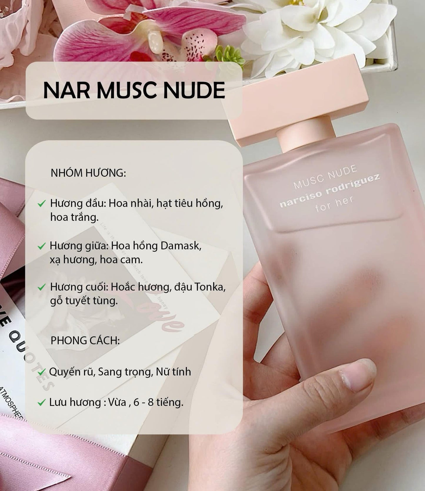 Nước hoa nữ NARCISO Musc Nude (New 2024)