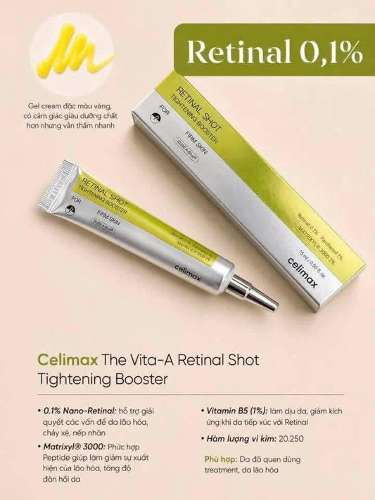 Tinh chất chống lão hoá CELIMAX The Vita-A Retinal Shot Tightening Booster