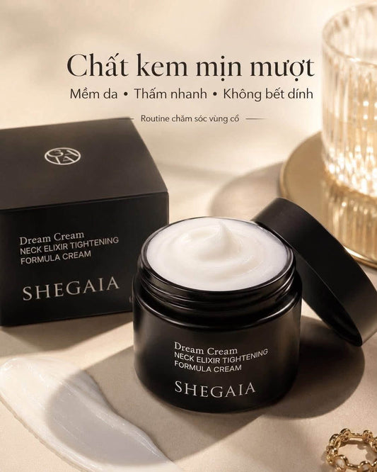 Kem cổ SHEGAIA Neck Elixir Tightening Formula Cream