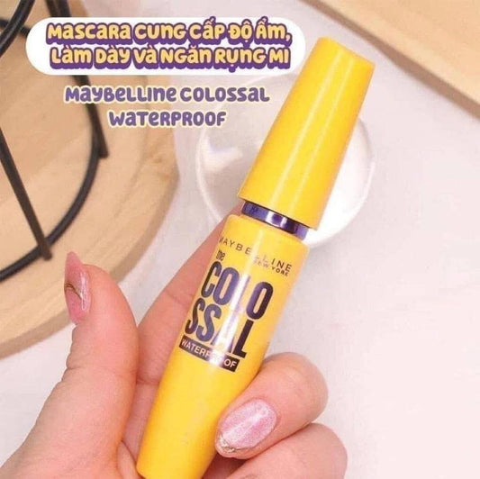 Mascara làm dày và ngăn rụng mi MAYBELLINE Colossal Waterproof