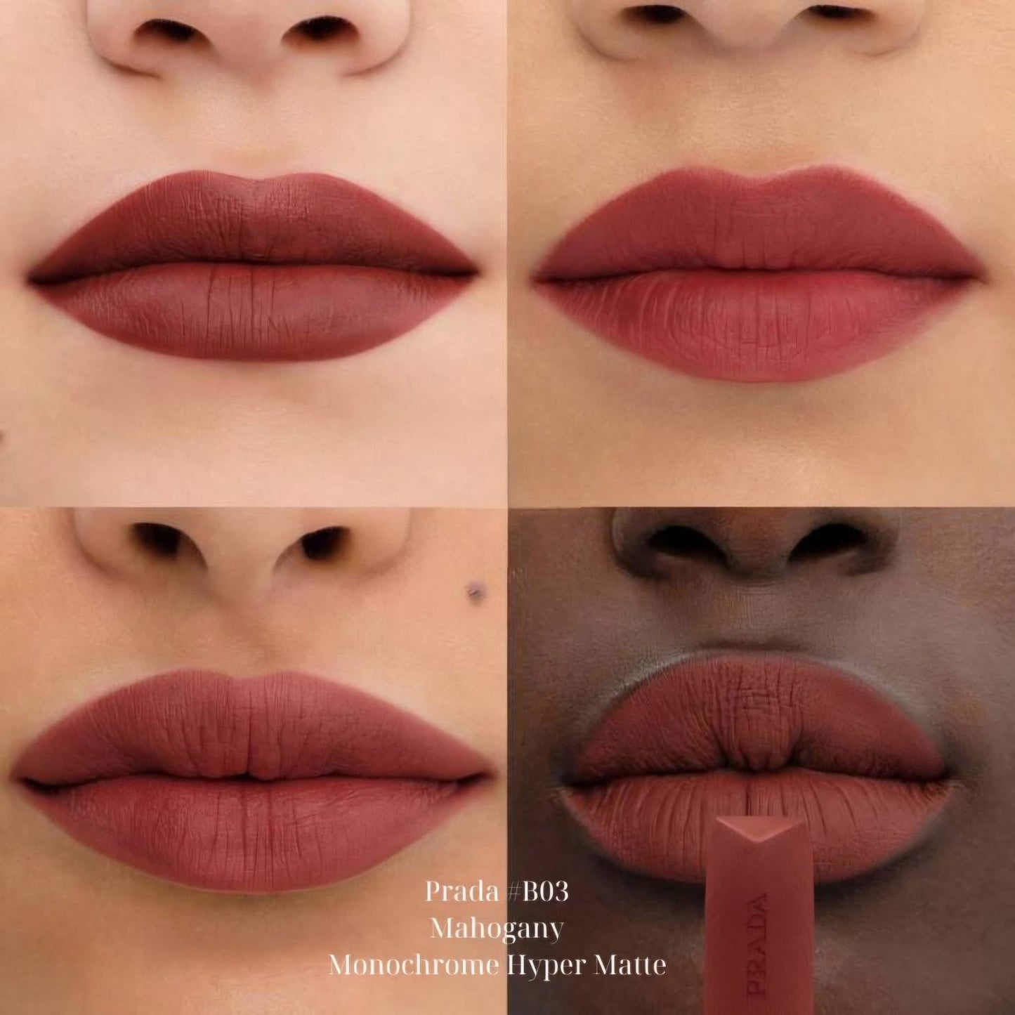 Son PRADA Monochrome Hyper Matte (bản giới hạn) 3.8g