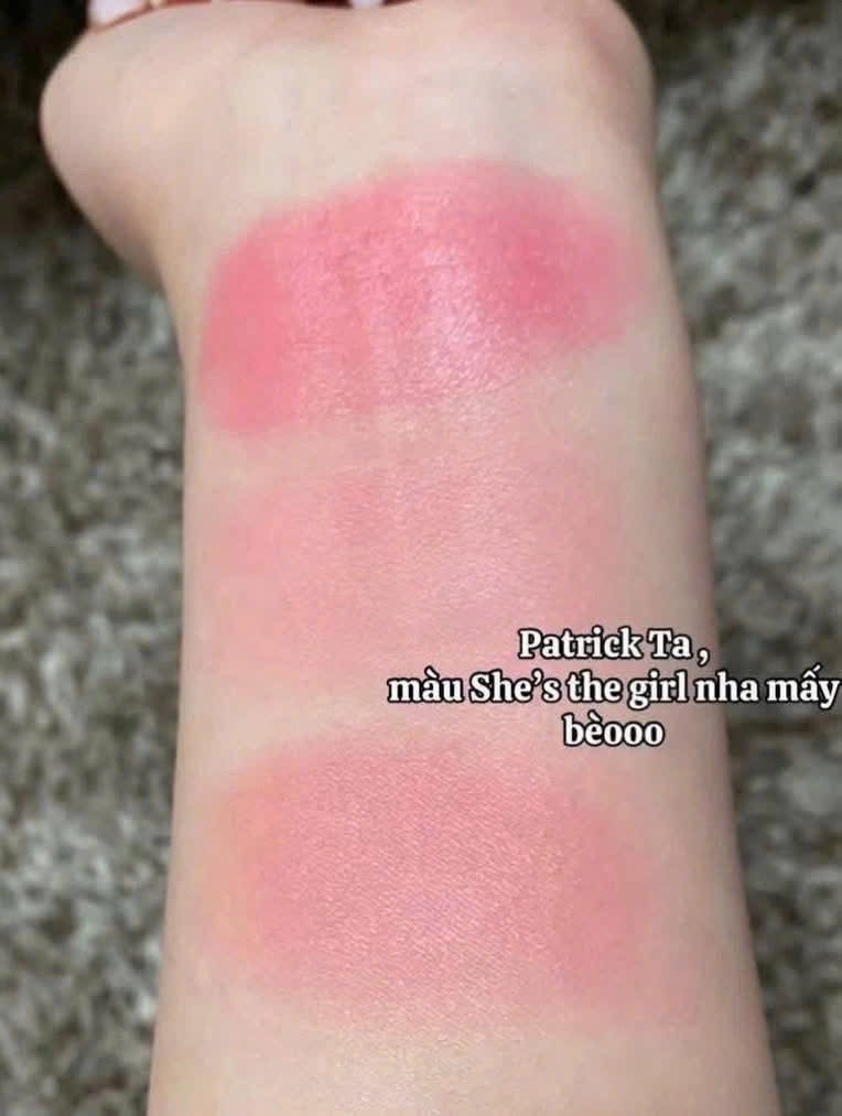 Phấn má hồng PATRICK TA mini