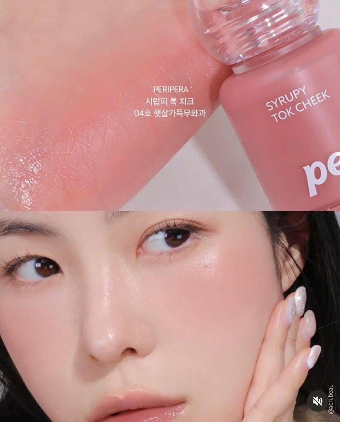 Má hồng kem PERIPERA