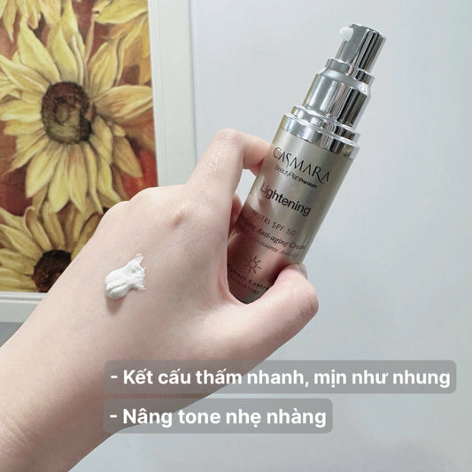 Kem dưỡng da chống lão hoá ban ngày CASMARA Lightening Nutri SPF 50 50ml