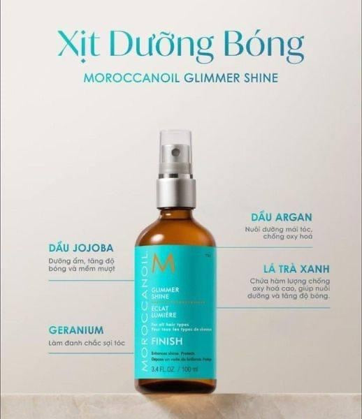 Xịt dưỡng bóng tóc MOROCCANOIL Glimmer Shine 100ml