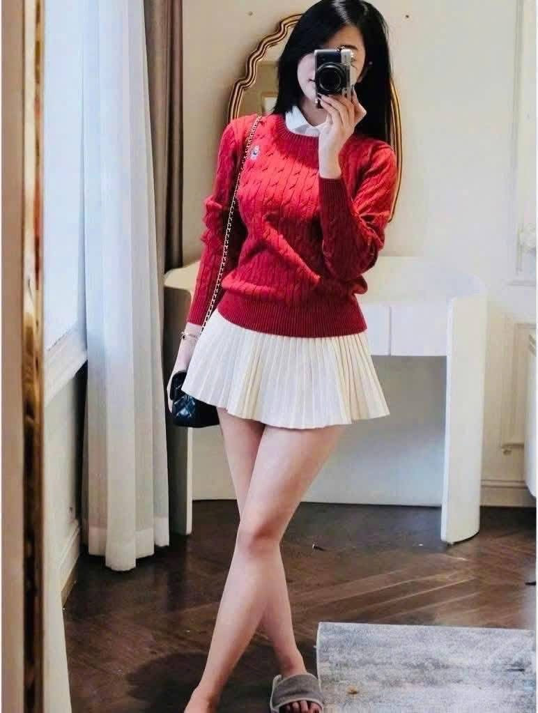 Áo dệt thừng WHOAU Hàn Quốc (Authentic)