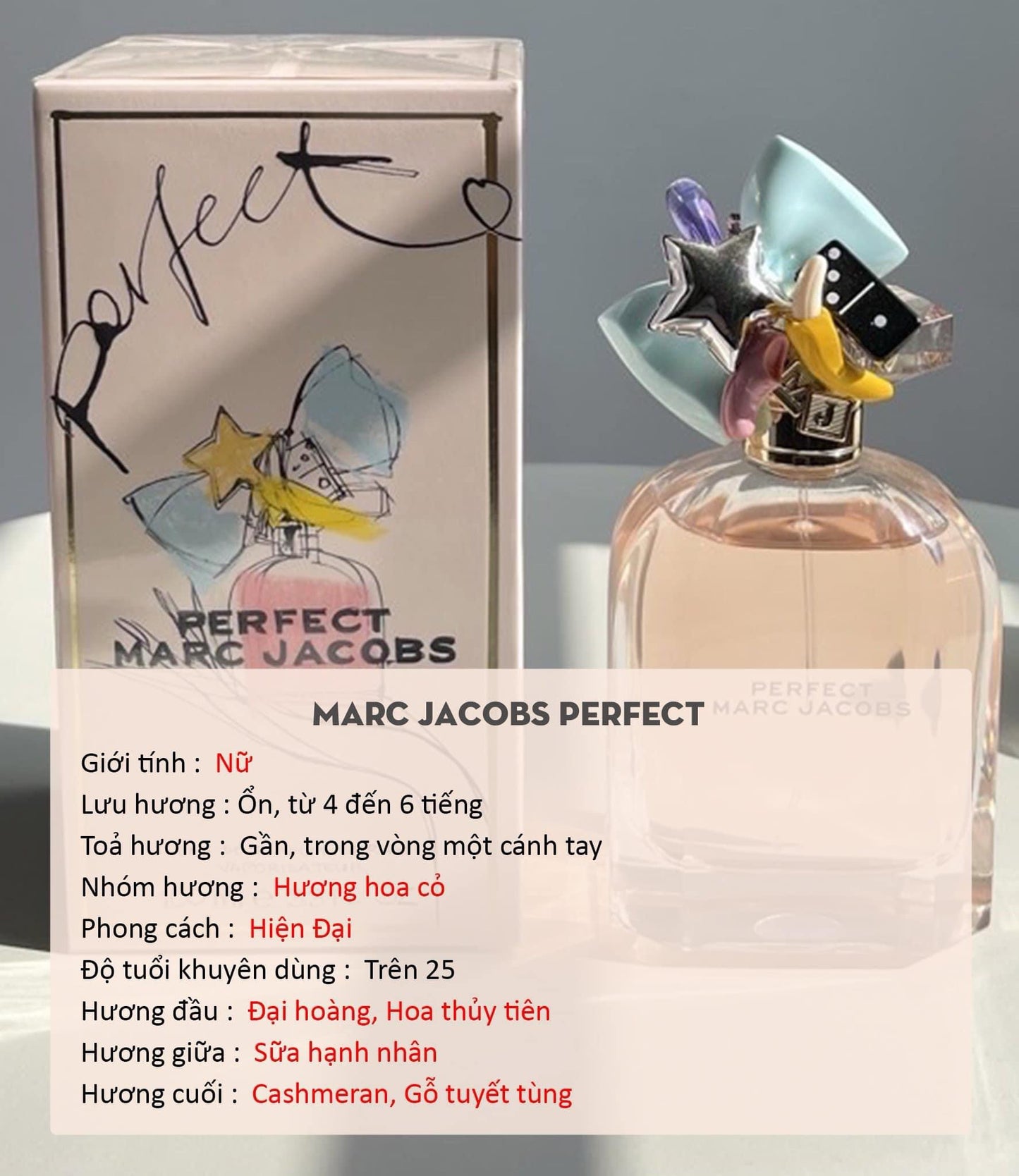 Nước hoa MARC JACOBS Perfect mini 5ml