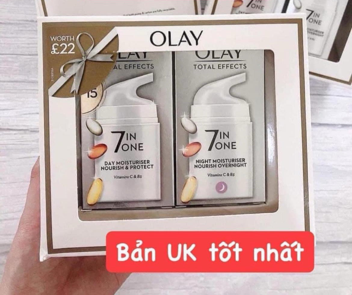 Kem dưỡng chống lão hoá OLAY Total Effects 7inOne 37ml