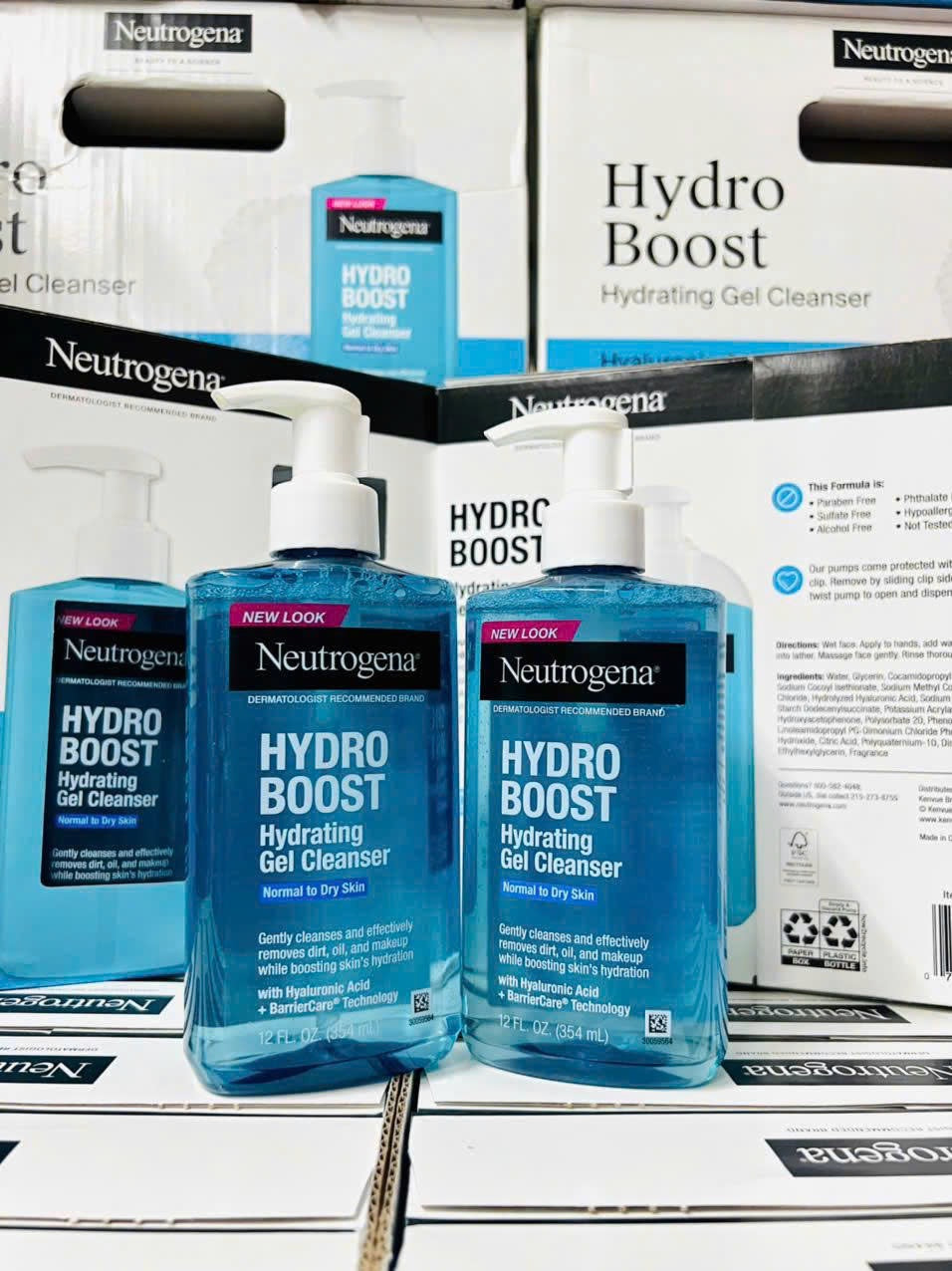 Sữa rửa mặt NEUTROGENA Hydro Boost 354ml