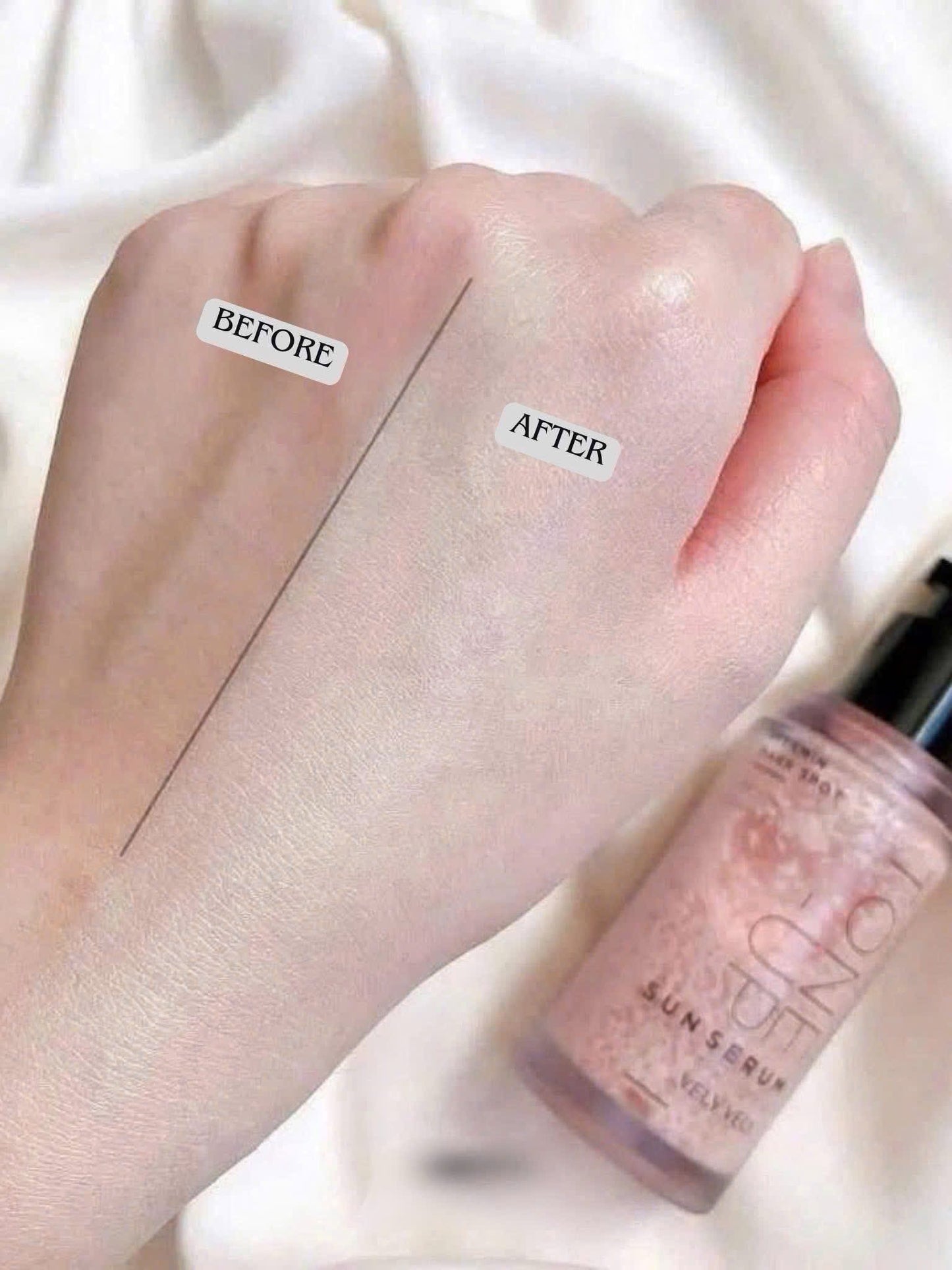 Tinh chất chống nắng VELY VELY Vitamin Dark Spot Tone Up Sun Serum SPF50+/PA++++ 30ml