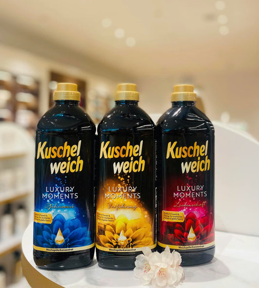 Nước giặt và xả vải KUSCHEL WEICH Luxury Moments Đức 1L