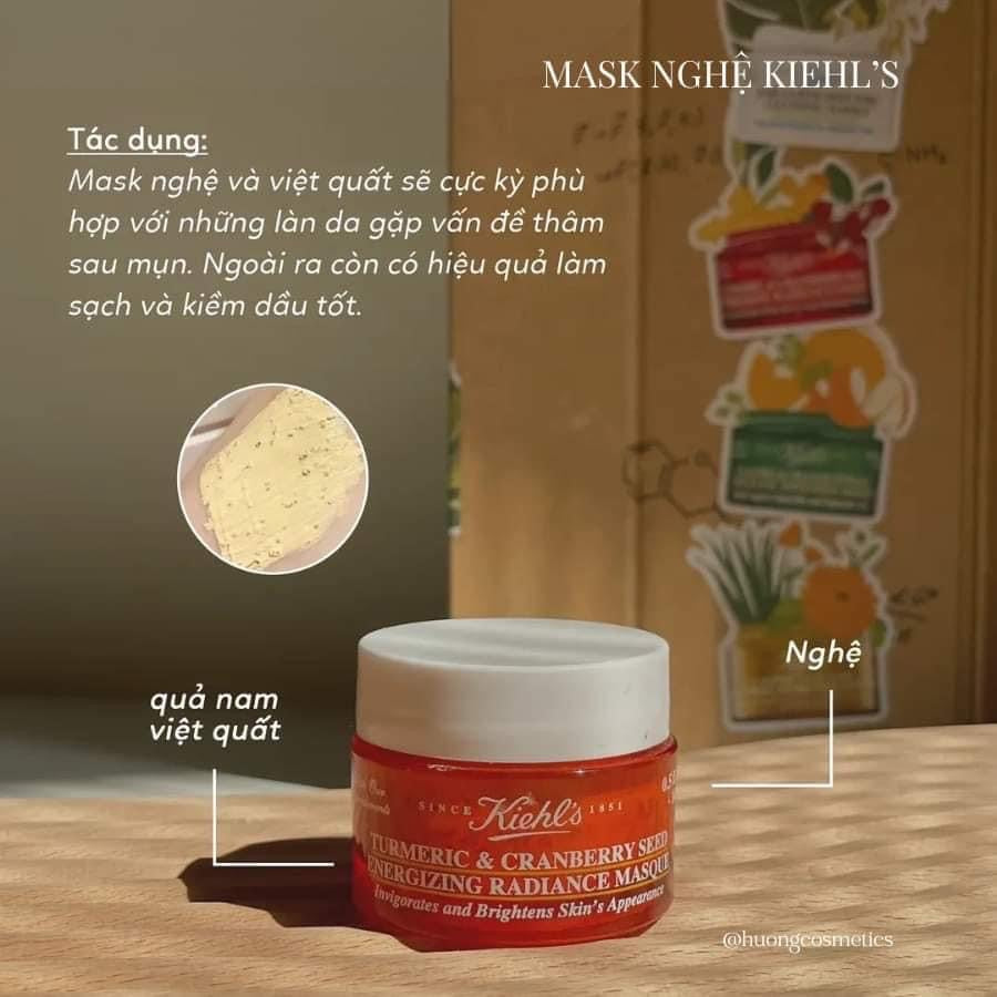 Combo Mặt nạ KIEHL’S nghệ và đất sét (14ml x 2)