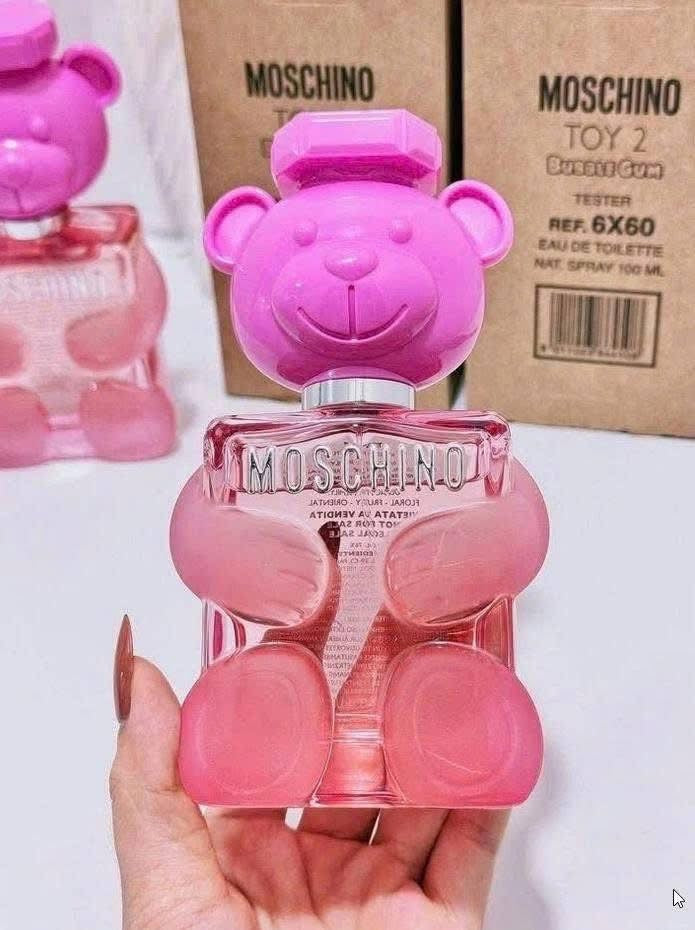 Nước hoa MOSCHINO gấu hồng – Toy 2 Bubble Gum (Tester) 100ml