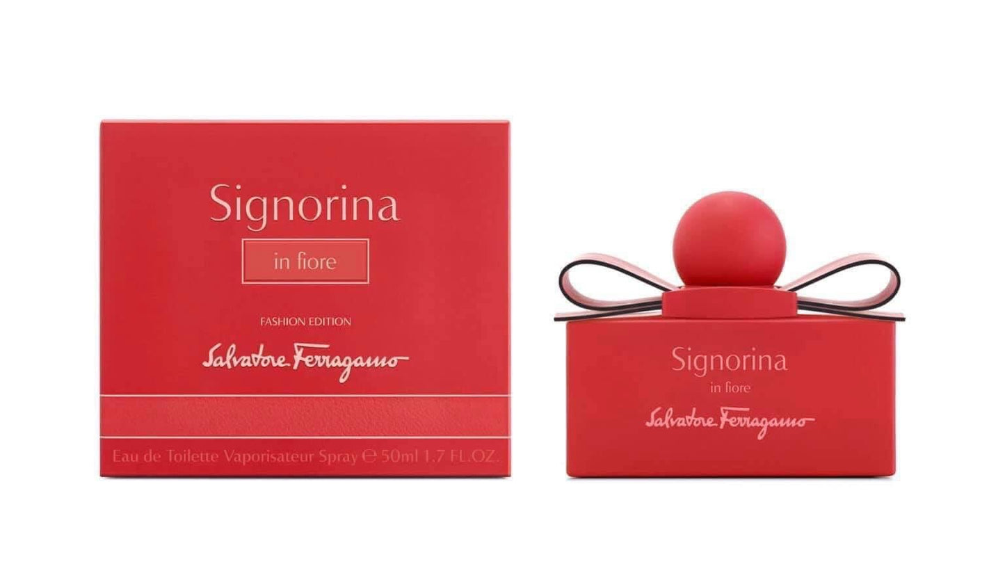 Nước hoa nữ SALVATORE FERRAGAMO Signorina In Fiore - bản limited đỏ 50ml