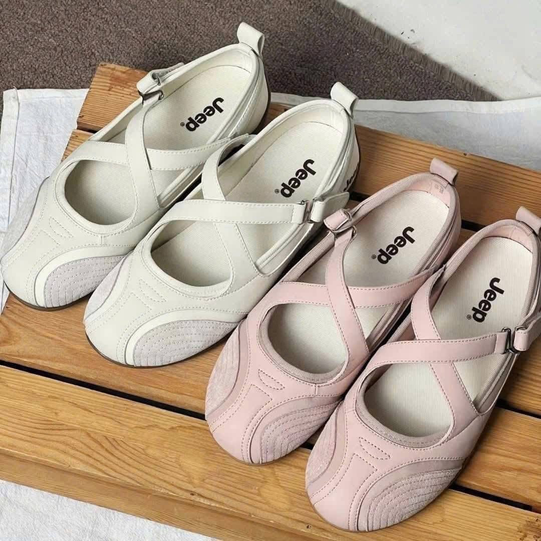 [Hàng Order] Giày JEEP kiểu ballet (Authentic)