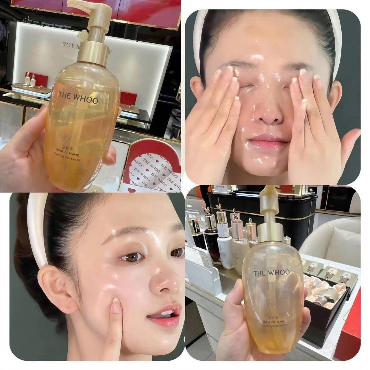 Dầu tẩy trang WHOO vàng 200ml