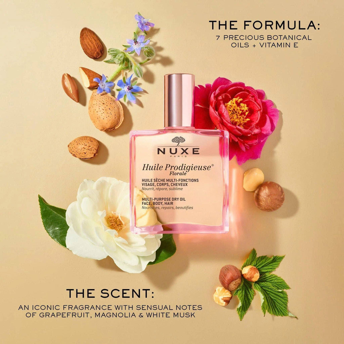 Dầu dưỡng khô NUXE Huile Prodigieuse