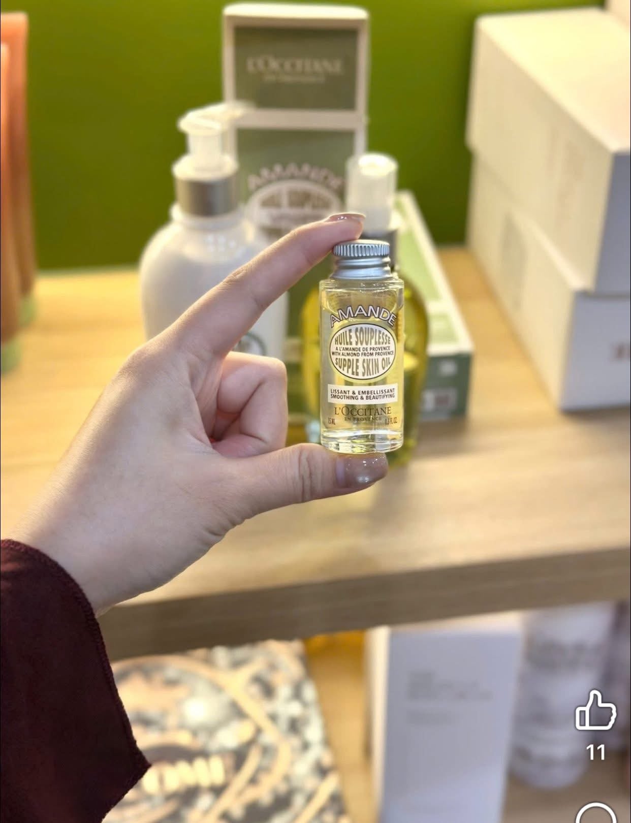 Dầu dưỡng thể hạnh nhân L’OCCITANE Almond Supple Skin Oil