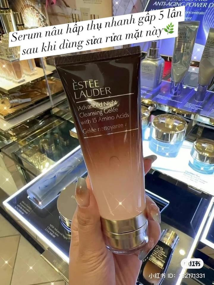 Sữa rửa mặt ESTEE LAUDER Advanced Night Cleansing Gelee Cleanser With 15 Amino Acids 75ml